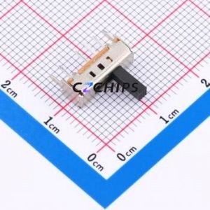 SS-13D01-G060 Slide Switch Through hole-6P,12.7x4.5mm Switch Single Pole Double Throw Rectangle Pin Header PC Pin 12.7mm - Product Image 1