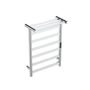 Scaldasalviette Elettrico in Acciaio Inox 304 Lucidato a <span class=keywords><strong>Specchio</strong></span>, Design Radiatore per Asciugamani - Product Image 1