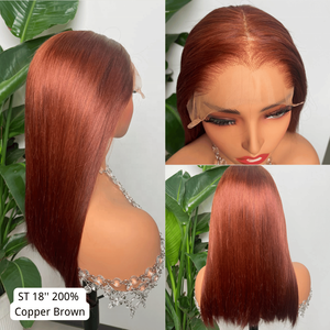 วิกผมบ๊อบสั้นทรง M แบบผมเวียดนามแท้ Remy  ขนาด 13x4  พร้อมเชือกผูกผมด้านหน้าแบบลูกไม้  <span class=keywords><strong>ผม</strong></span>ตรงธรรมชาติ  พร้อมไรผมแบบ Lagos - Product Image 4