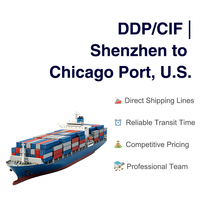 Transitaire maritime professionnel Chine-USA (Port de Chicago) - Expédition LCL CIF pour marchandises dangereuses et générales - Agent maritime 24h/24, 7j/7 - Rapide