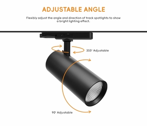 รางไฟ <span class=keywords><strong>LED</strong></span> กันแสงสะท้อน15W หลายขนาดรางไฟ3<span class=keywords><strong>วงจร</strong></span>4เส้นอลูมิเนียมสำหรับรางสปอตไลท์ <span class=keywords><strong>LED</strong></span> แบบ COB - Product Image 3