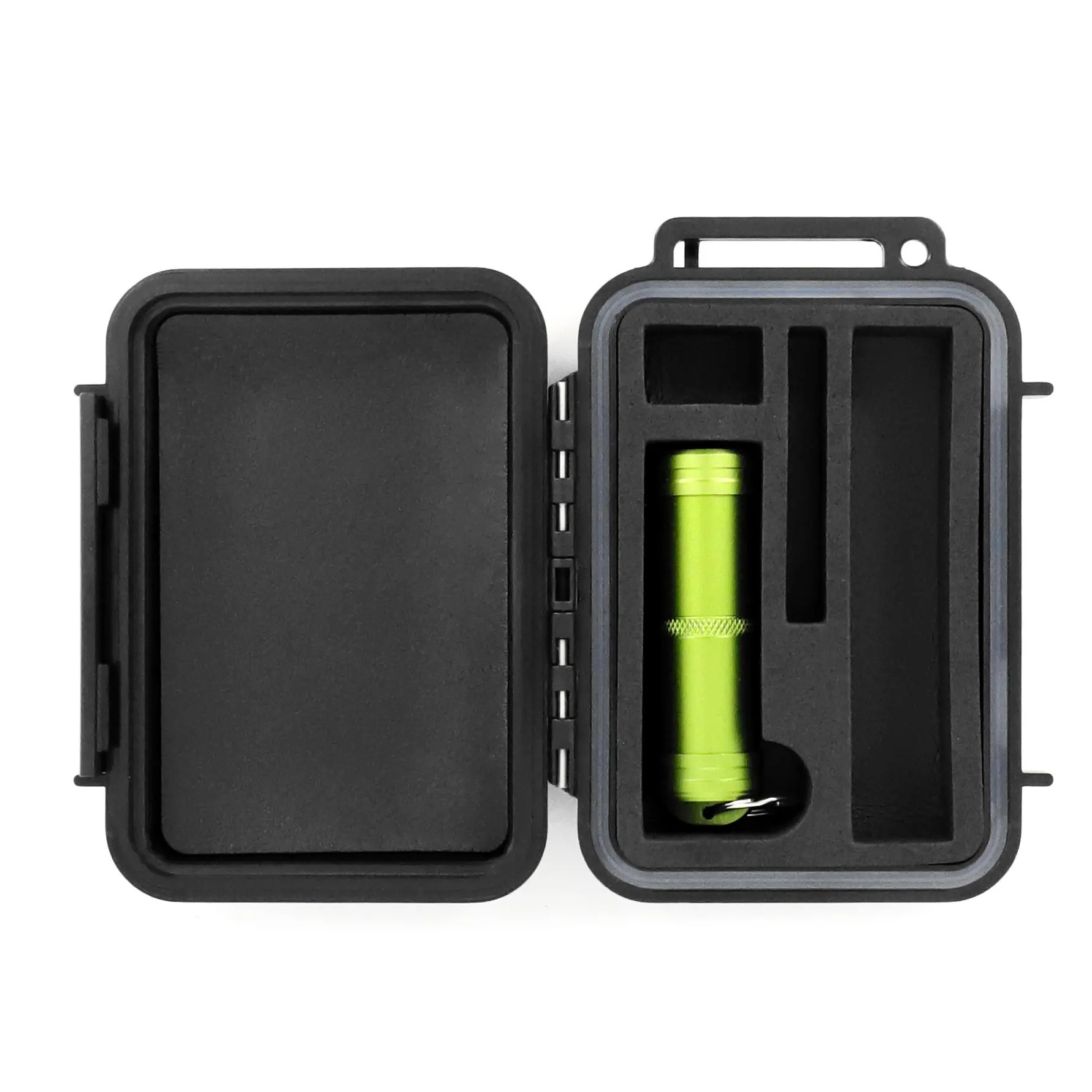 OEM ODM Carbon Lined Plastic Box Smell Proof Box Case with Lock, Foam, Grinder, Airtight Jar, Storage Tube