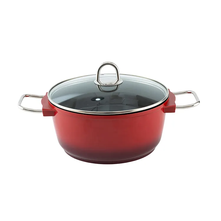 Peralatan dapur 20 \ 24 \ 28CM, panci masak Aluminium mewah, harga murah