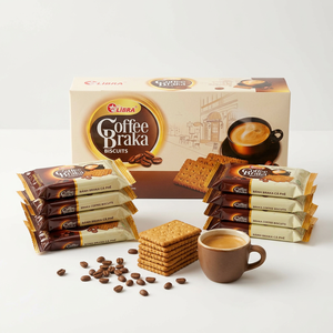 Délicieux café BRAKA 150g, biscuits croustillants sucrés à la crème, faibles en gras et en glucides, ODM en vrac directement de l'usine du Vietnam - Product Image 4
