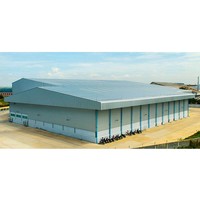 Edificio de Oficinas Comerciales con Estructura de Acero, Construcción Prefabricada con Estructura de Acero y Planos