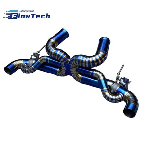 Tubos de Escape Catback de Titanio Profesionales de Alta Calidad para Mclaren GT 4.0T con Sistema de Válvulas, Ajuste Directo, 1 Año de Garantía - Product Image 5