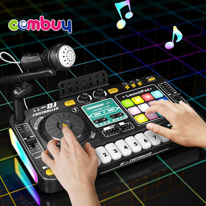 Đa chức năng <span class=keywords><strong>DJ</strong></span> đĩa trộn giáo dục sớm Đồ chơi âm nhạc Bàn phím Piano - Product Image 2