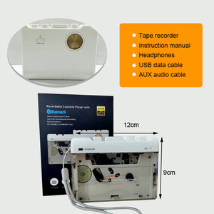 Reproductor de Cassette OTG portátil antiguo reproductor de grabadora de Radio de cinta BT con parada automática y reproductor de música nostálgico - Product Image 5