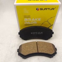 Nuevas Pastillas de Freno Traseras de Cerámica Premium MN116445 8-97287-263-0 para Mitsubishi Montero Isuzu Rodeo Sport 2002-2003 Resistentes al Calor