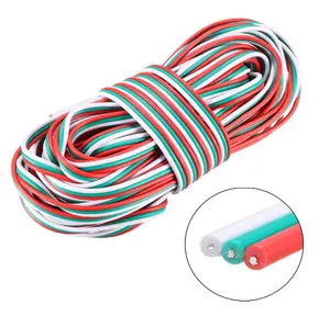 WS2812B WS2811 RGB Electrical Extension Cable 3 Pin 18AWG LED Strip Light Ribbon Wire Connection 3 Core Cord Line