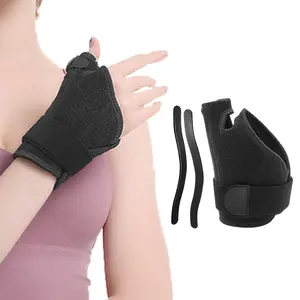 Người Đàn Ông Phụ Nữ Nylon Đêm Ngủ Thoáng Khí Gãy xương Ổn Định Gia Cố Hỗ Trợ Nẹp Ngón Tay Cái Cổ Tay Cú Đúp