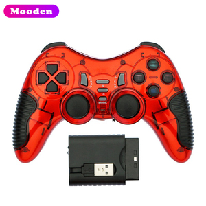 6 in 1 USB OTG Type-C 변환기 조이스틱 게임 패드 2.4G 무선 컨트롤러 PS2/PS3/<span class=keywords><strong>Android</strong></span>/<span class=keywords><strong>TV</strong></span> 박스 - Product Image 1