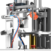 Machine de scellage semi-automatique multi-stations pour boîtes de thé, équipement de thermoscellage pour mini-boîtes de thé en aluminium et en papier métallisé