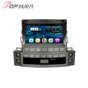 Nhà Máy Giá 1 DIN âm thanh xe hơi tự động 9inch GPS Wifi xe phương tiện truyền thông máy nghe nhạc Màn hình cảm ứng cho <span class=keywords><strong>Lexus</strong></span> LX570 2008 - 2015 màn hình lớn xe đài phát thanh - Product Image 2