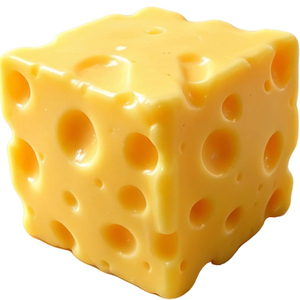 1 pièce Squishy anti-stress jaune en forme de fromage, jouet sensoriel alimentaire original, anti-stress pour les mains, type <span class=keywords><strong>Vaseline</strong></span>, balles anti-stress pour adultes - Product Image 1