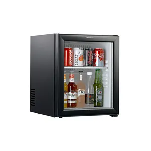 Réfrigérateur à porte en verre 25L, Mini Bar silencieux, pour boisson, hôtel chinois, Mini Bar, 25 litres, haute qualité,