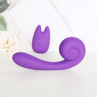 Jouets sexuels Great Force Toys pour adultes, vibrateur en silicone complet 2 en 1 avec télécommande, orgasme, masturbation féminine, sextoy pour femmes