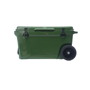 नई 65 लीटर भारी शुल्क एलडीपे आधुनिक पर्यावरण पर्यावरण के अनुकूल बियर रोटोडोडेड हार्ड आइस कूलर बॉक्स - Product Image 2