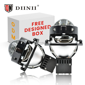 DIINII 180W Bi-LED โปรเจคเตอร์เลนส์ 18000lm 6500K IP68 กันน้ำ 12V ใช้ได้กับรถยนต์ทั่วไป H4 ไฟหน้าแบบลำแสงสูง/ต่ำ ได้รับการรับรองมาตรฐาน <span class=keywords><strong>CE</strong></span> - Product Image 5