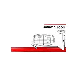 Janome Rectangle Extra-kleine Embroidery Frame 4 "x 1.5" Embroidery Hoops passt MC500E, 400E und More