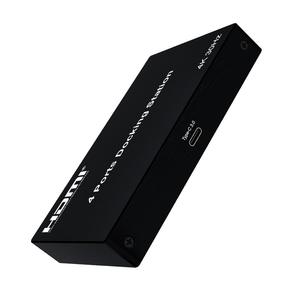 <span class=keywords><strong>Adaptador</strong></span> Extendido <span class=keywords><strong>DisplayLink</strong></span> de 4 Puertos USB-C 4K para TV, PC, Windows, Android, Metálico, Compatible con Splitter OEM - Product Image 3