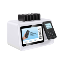 Logiciel personnalisé Partager banque centrale électrique avec pos banque de puissance station de banque de location avec lecteur de carte utilisé pour bar ktv supermarché