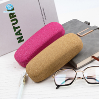 Étui à lunettes portable en cuir PU et lin, personnalisable, pour vente en gros, livraison rapide, sac d'emballage pour lunettes de vue et de soleil 2026