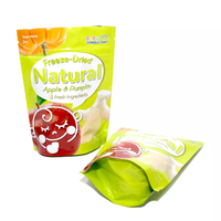 Pochette debout zip-lock imprimée personnalisée Sacs d'emballage en plastique mylar pour chips d'arachide de Judi Foods Impression gravure PE-BDd QC recyclable