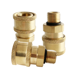 Adaptateur en laiton, connecteur mâle et femelle, irrigation de jardin, parterres de fleurs, espaces verts, <span class=keywords><strong>pistolet</strong></span> à <span class=keywords><strong>eau</strong></span> pour lavage de voiture, tête de 1/4 pouce - Product Image 6