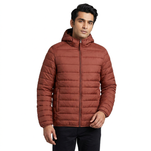 Chaqueta Acolchada Brillante para Hombre, Nueva Colección 2026, Chaqueta de Invierno Cálida, Cortavientos, Gruesa y Acolchada - Product Image 1