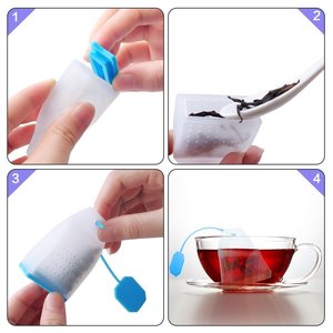 Infuseur à thé portable en silicone de qualité alimentaire pour promotion - Product Image 3