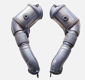 Piezas de coche de gasolina Euro4 Euro5 Euro6 de alta calidad, convertidor catalítico de ajuste directo con sustrato de nido de abeja para BMW X5 X6 E70 - Product Image 6