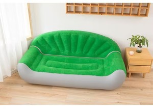Sofá Cama Inflable Plegable de Dos Plazas, con Diseño Moderno, de TPU Ecológico Flocado - Product Image 4