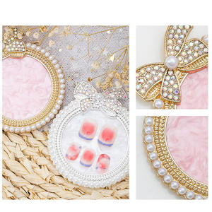 Palette de couleurs de vernis à ongles en <span class=keywords><strong>Gel</strong></span> de Style japonais, grand nœud, perle de décoration, pierre en résine, Palette de doigts professionnels pour Nail Art - Product Image 4