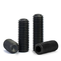 DIN 913 12.9s Vis de réglage à six pans creux en acier avec pointe plate M2 M3 M4 M5 M6 M8 M10 M12 M16
