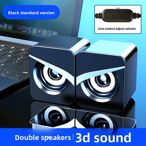 Loa máy tính mini có dây, đèn LED RGB, công suất từ 3W đến 10W, dùng cho máy tính để bàn, laptop, nhà và văn phòng, phát nhạc - Product Image 2