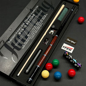 Jianying Yfen Aero Series 11.8mm <span class=keywords><strong>Queue</strong></span> <span class=keywords><strong>de</strong></span> <span class=keywords><strong>billard</strong></span> à manche composite trois couches en fibre <span class=keywords><strong>de</strong></span> carbone et en bois d'érable - Product Image 6