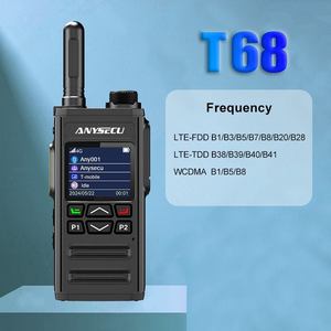 Toàn cầu PTT anysecu 4 gam T68 4 gam Sim Thẻ đài phát thanh làm việc với zello, Real PTT, PoC Sao PTT Wifi đài phát thanh 500km nói chuyện Phạm vi - Product Image 5