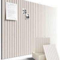 Panel Felt Akustik Modern Serat Polyester Peredam Kebisingan 25-30dB Perekat Sendiri Panel Dinding Dekoratif Penyerap Suara untuk Rumah
