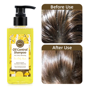 Champú Orgánico Reparador de Marca Privada para Control de Grasa, Limpieza Profunda, Hidratación y Volumen para Cabello Graso - Product Image 1