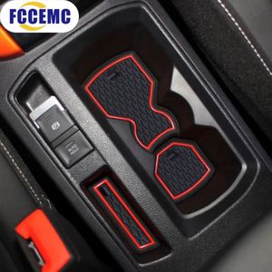 Fccemc tappetino antiscivolo per Slot per cancello per <span class=keywords><strong>VOLKSWAGEN</strong></span> <span class=keywords><strong>T</strong></span>-<span class=keywords><strong>ROC</strong></span> <span class=keywords><strong>accessori</strong></span> sottobicchiere in gomma decorativo per interni adesivo per auto tappetino antiscivolo - Product Image 3