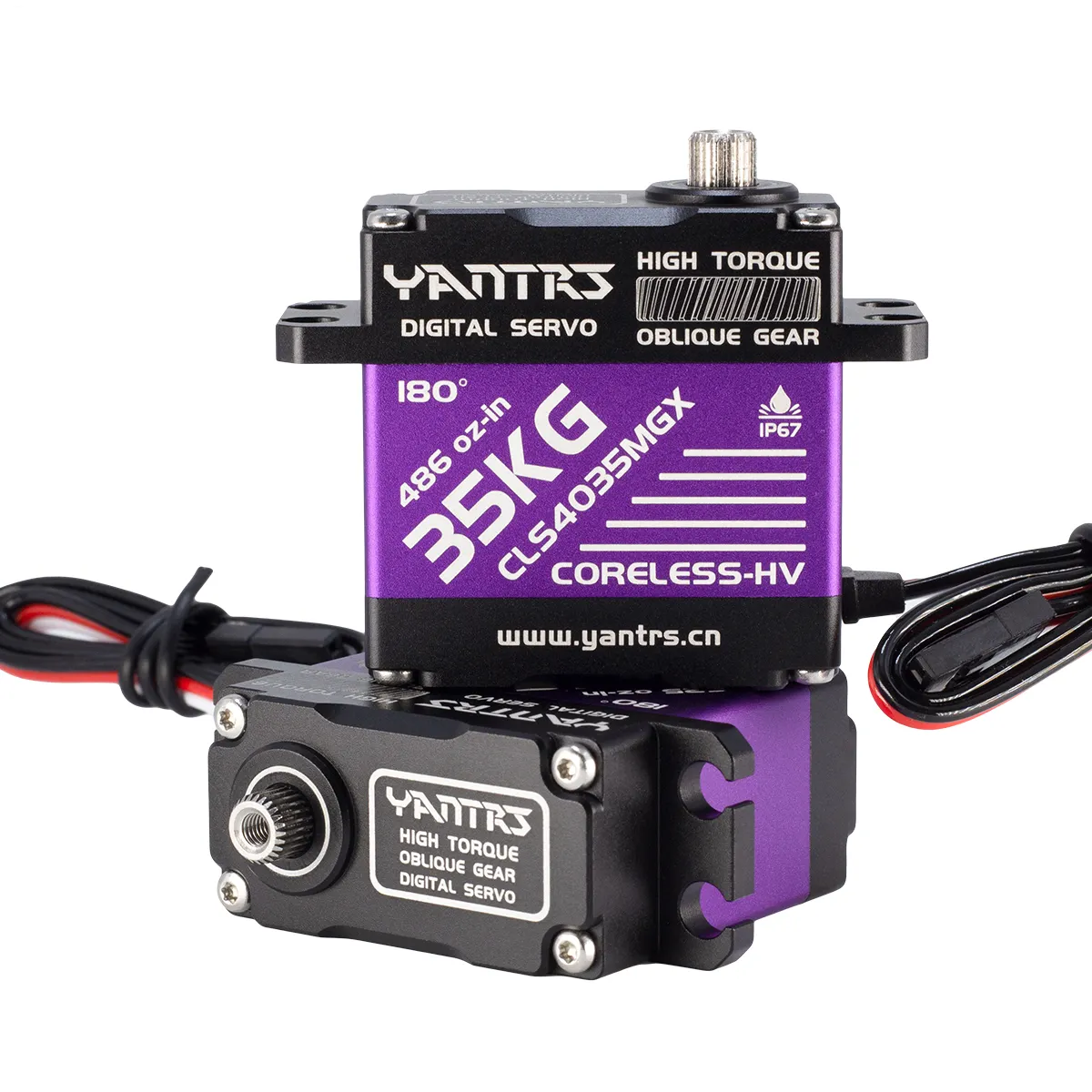 YANTRS Waterproof CLS4035MGX 35kg Servo Large Torque Digital Coreless Servo High speed high voltage HV For Rc Car Airplane Model