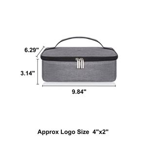 Lonchera Portátil Aislada y Moderna, Bolsas Reutilizables para Refrigerios, Bolsa de Almuerzo Pequeña para Hombres y Mujeres - Product Image 4