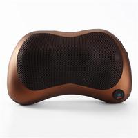 Bantal Pijat Shiatsu Elektrik 3D untuk Leher, Bahu, Punggung, Mobil, Rumah, dengan Rotasi dan Pemanas Inframerah
