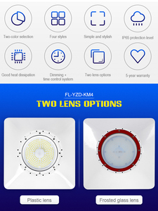 Luces LED de Techo para Gasolineras, IP65, Bajo Perfil, 100W/120W/150W, Alta Eficiencia Luminosa, Supera los 150LM/W para Mayor Brillo - Product Image 6