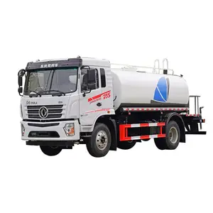 Dongfeng 4x2 6 wheel sprinkler truck 12000 liters water tanker truck