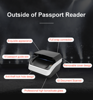 Escáner de Documentos USB de Página Completa Sinosecu, Lector de Pasaportes y Documentos de Identidad con Reconocimiento de Texto OCR, en Existencia