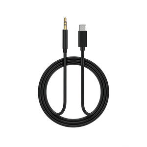 Câble audio Type-C vers 3,5 mm, cordon auxiliaire blindé tressé plaqué or pour smartphones, enceintes, autoradios et systèmes home cinéma - Product Image 3