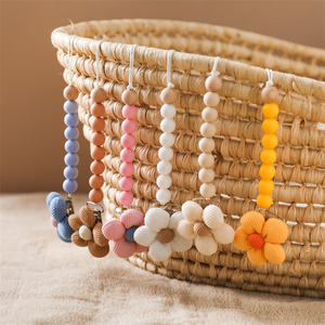 Chaîne de sucette en silicone écologique sans BPA ni phtalate pour bébés de 0 à 12 mois – Vente en gros - Product Image 4