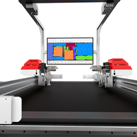 Machine de découpe numérique CNC à prix d'usine pour semelles de chaussures en cuir, sacs, canapés, sièges de voiture, avec couteau oscillant